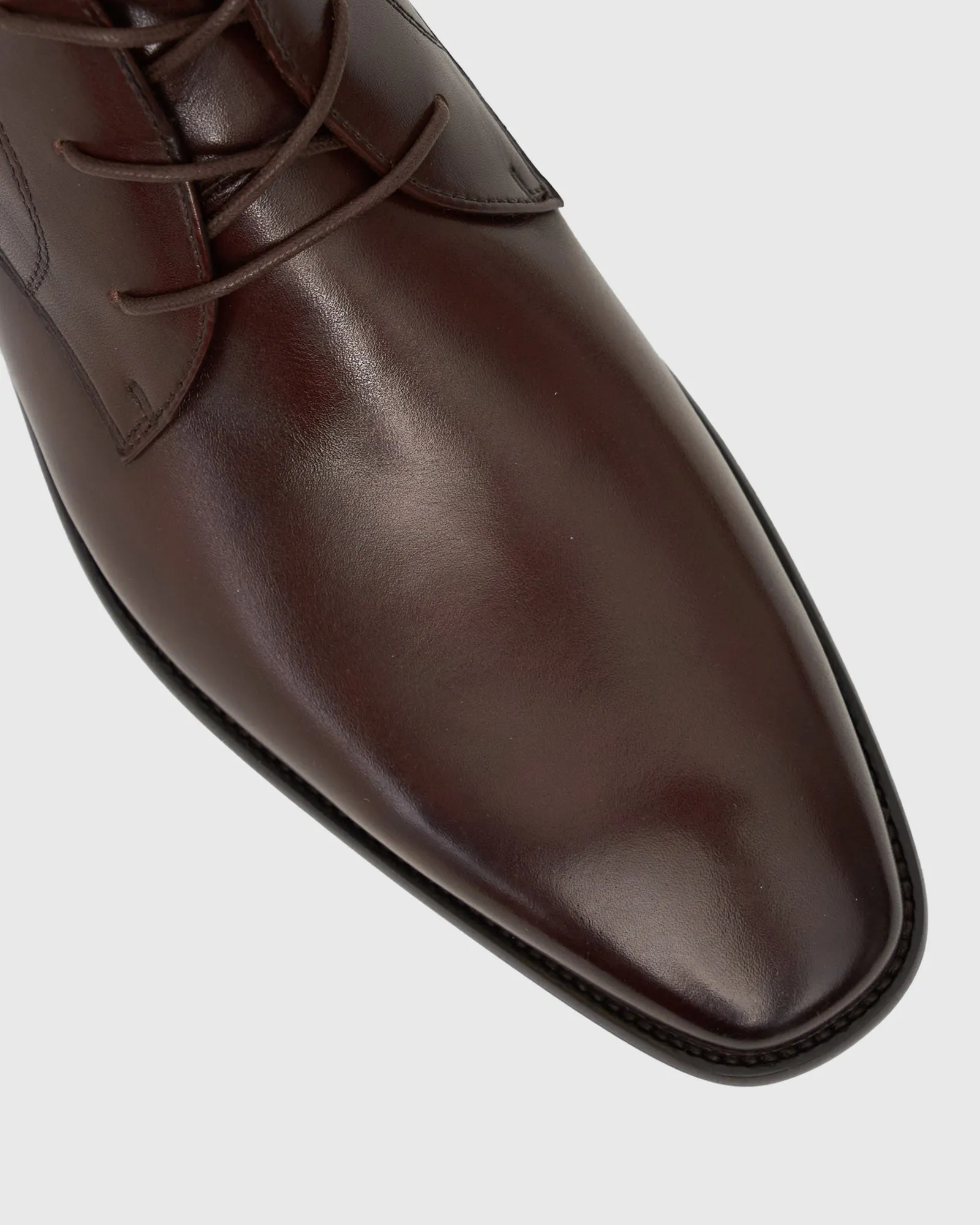 EAST Lace-Up Leather Boots