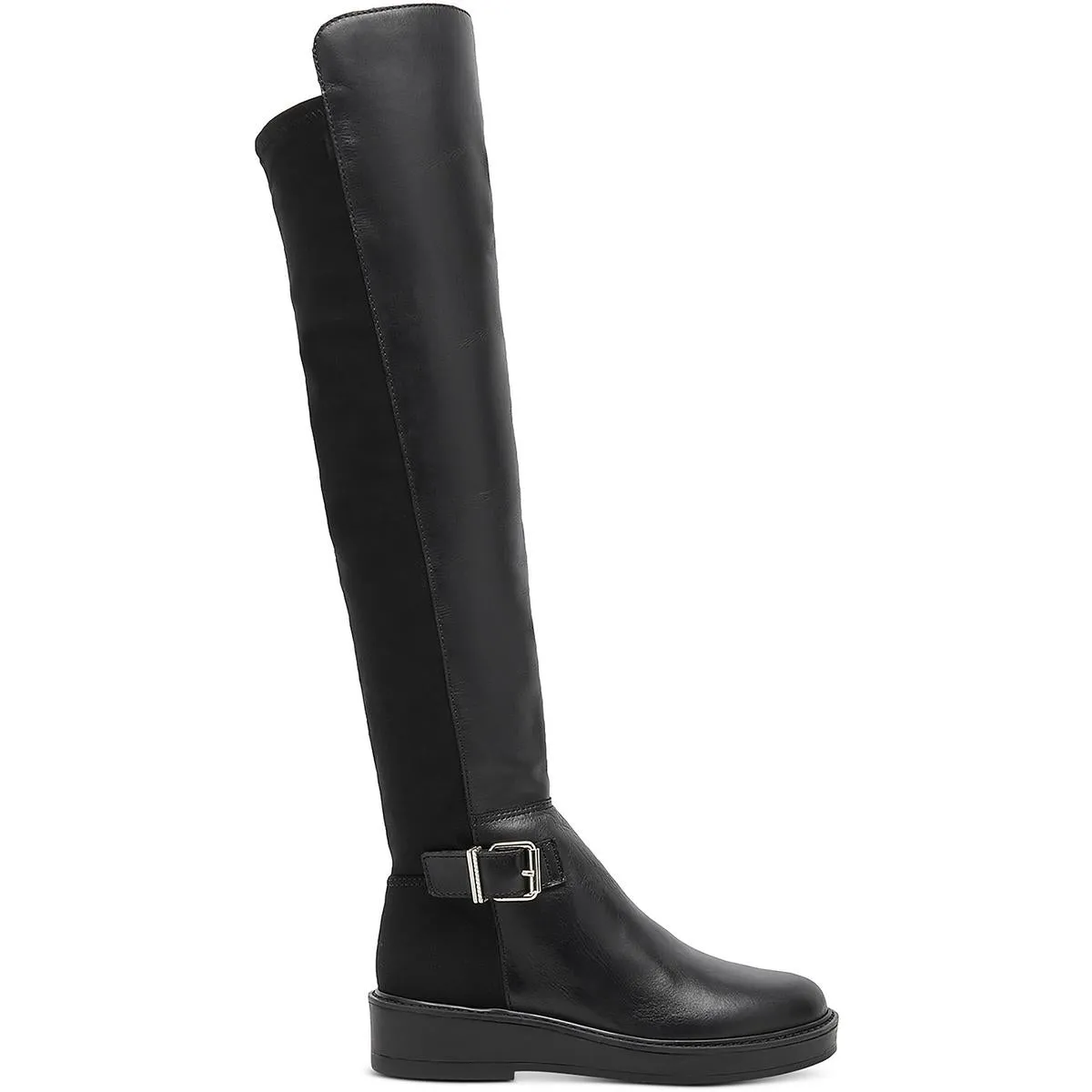 Ember Womens Leather Tall Over-The-Knee Boots