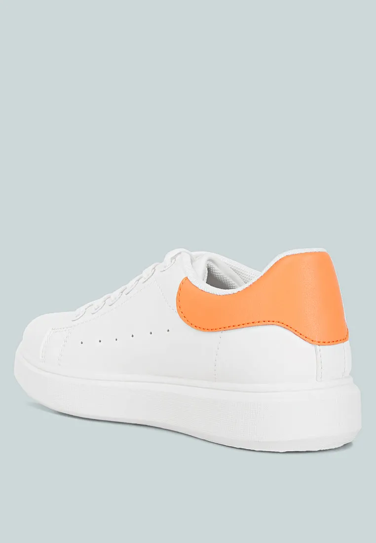 enora comfortable lace up sneakers