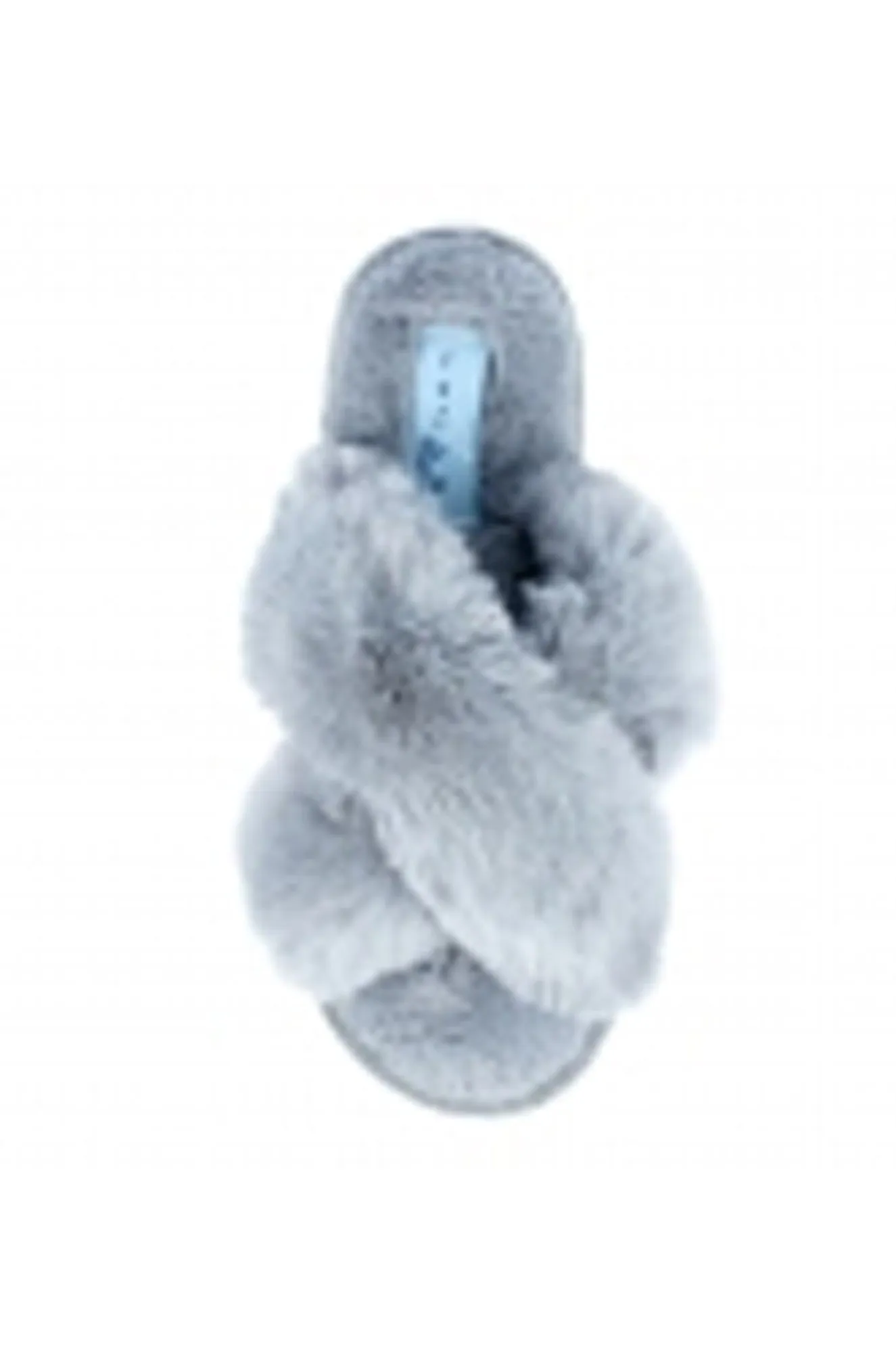 Faux Fur Slipper | GREY | LETICIA WW