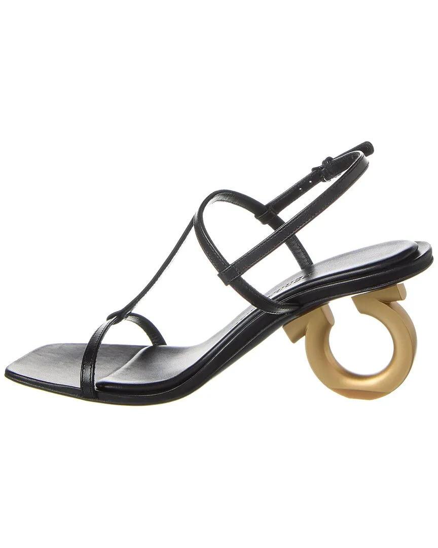 Ferragamo Elina Leather Sandal
