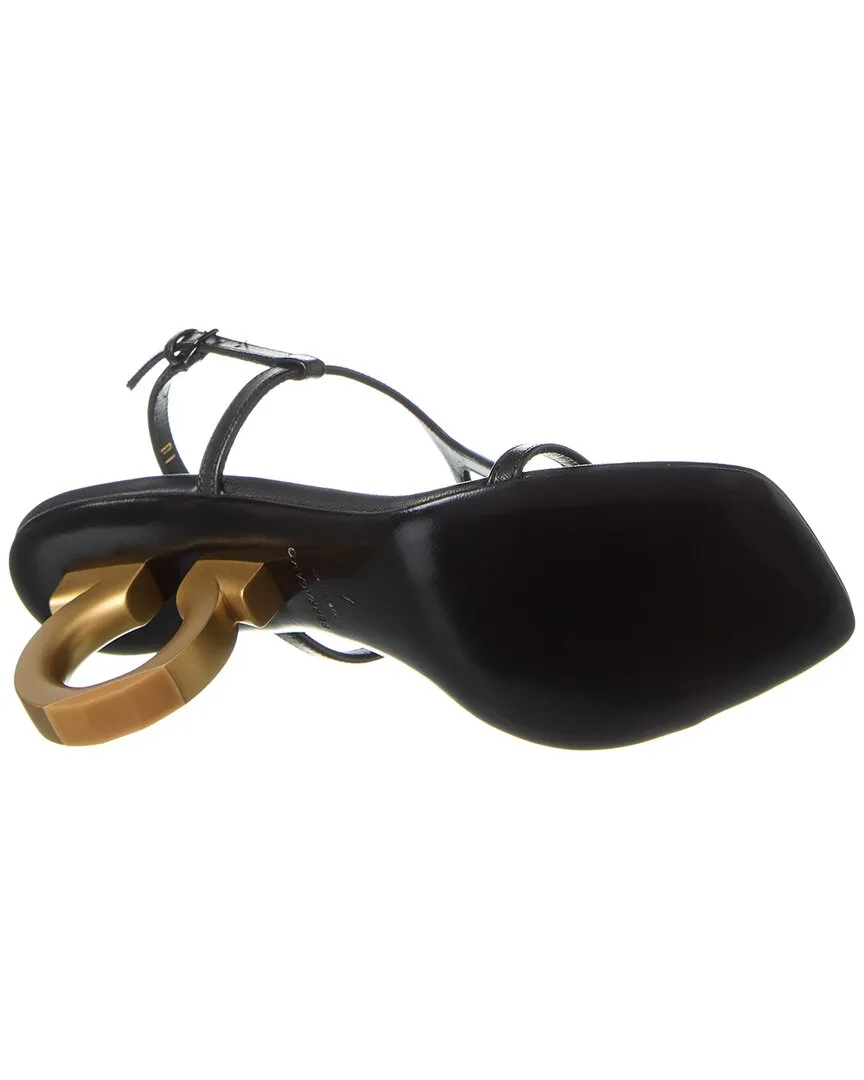 Ferragamo Elina Leather Sandal
