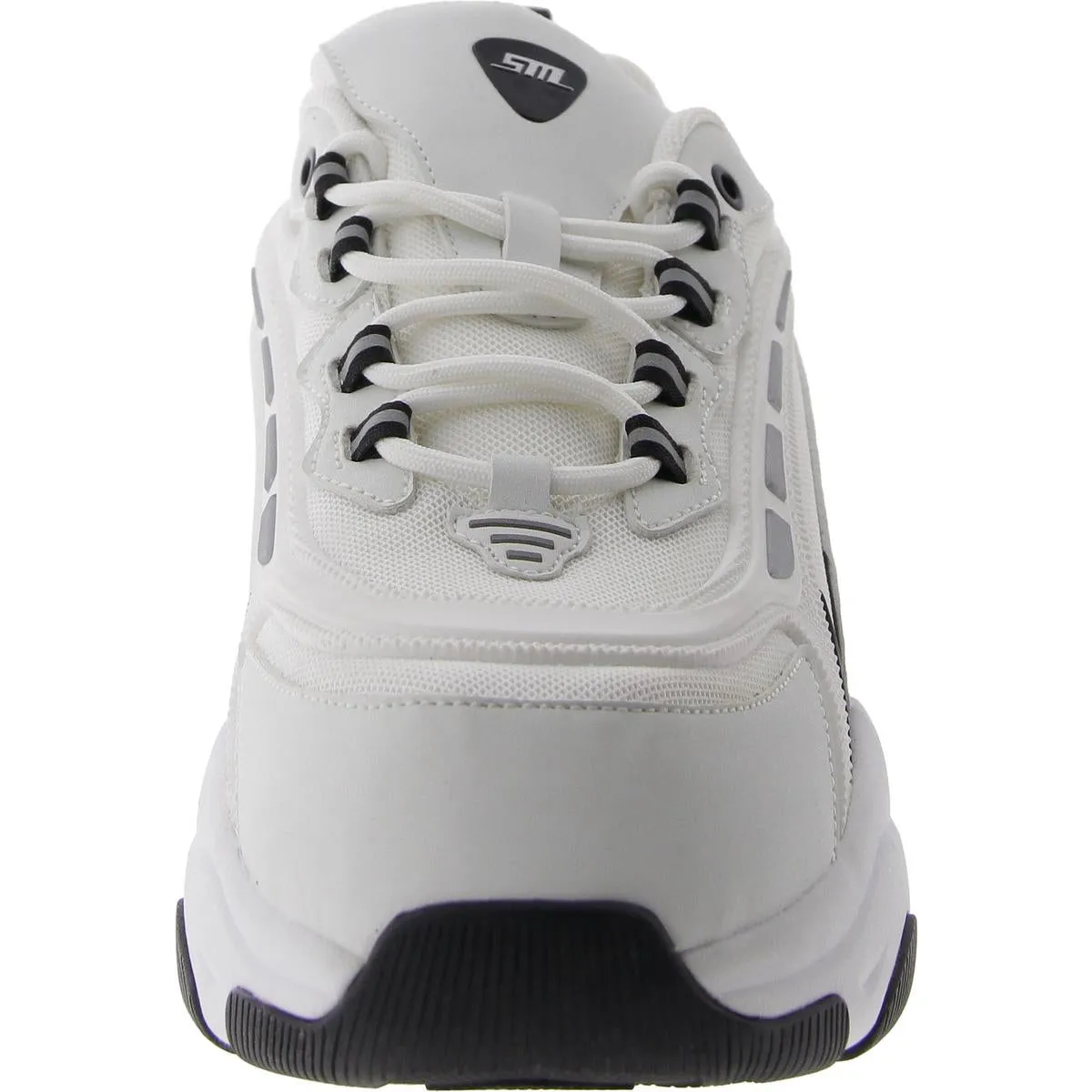 Flex Womens Mixed media Lace-Up Casual And Fashion Sneakers