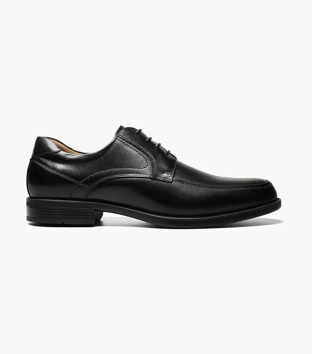 Florsheim Midtown 12136-001 Oxford Men's 8.5 Black Leather Dress Shoes ZPO1944