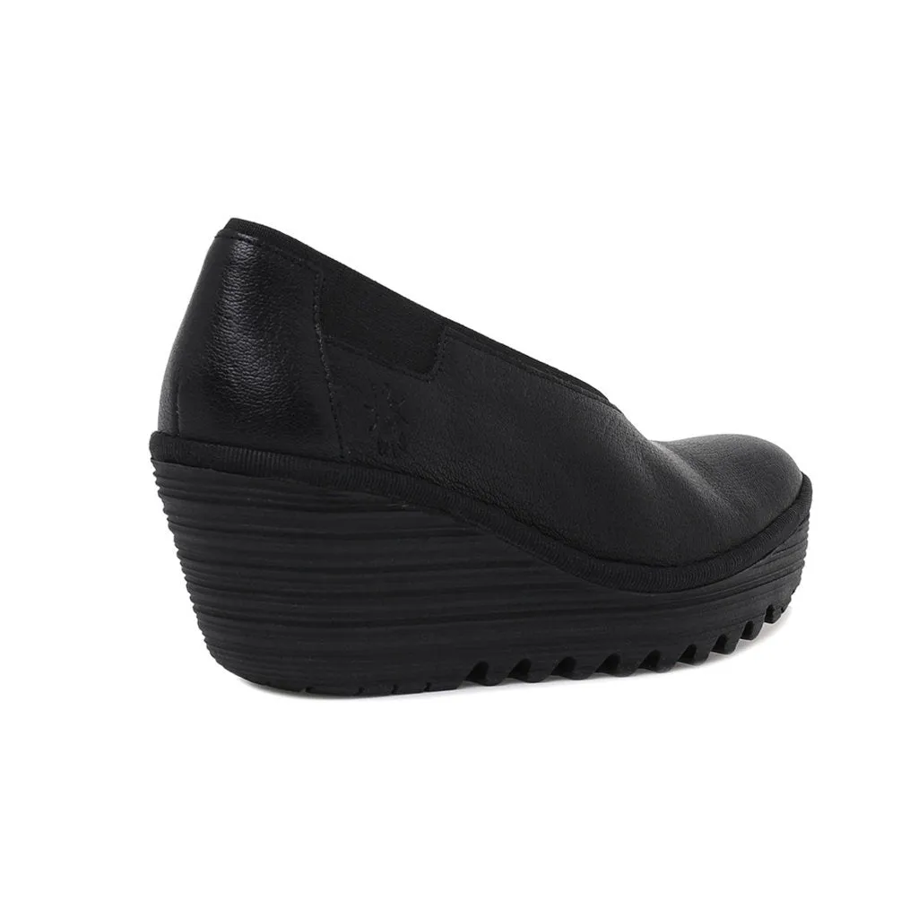 Fly London YOZA438FLY Leather Women's Wedge Shoes