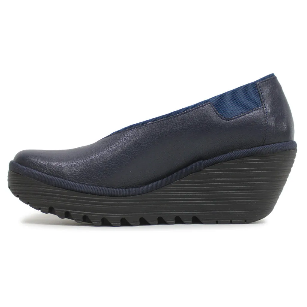 Fly London YOZA438FLY Leather Women's Wedge Shoes