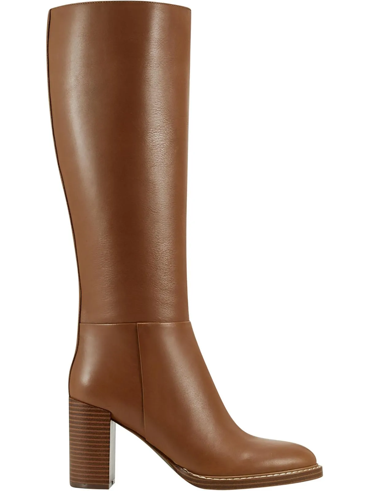 Gabey 3 Womens Faux Leather Wide Calf Knee-High Boots