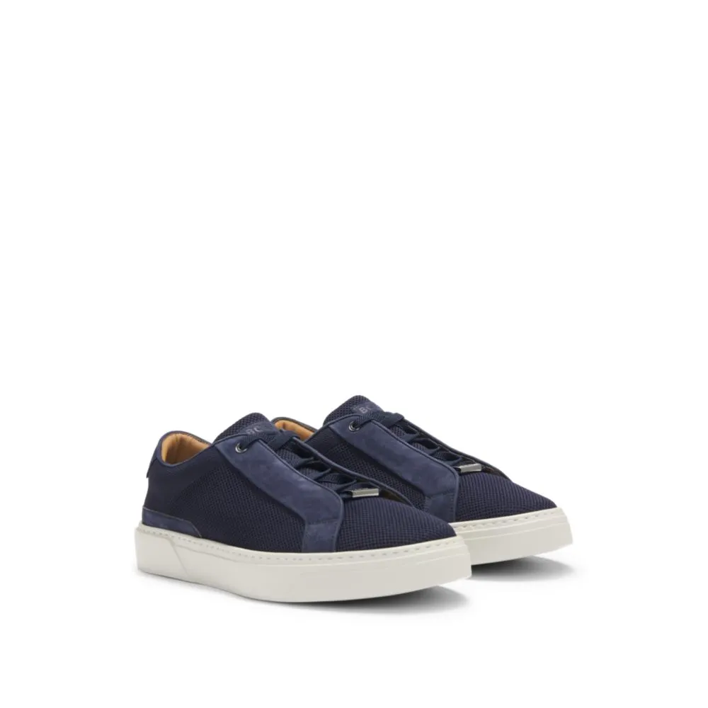 Gary low-top trainers with breathable knit uppers