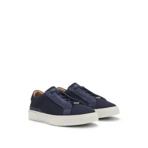 Gary low-top trainers with breathable knit uppers