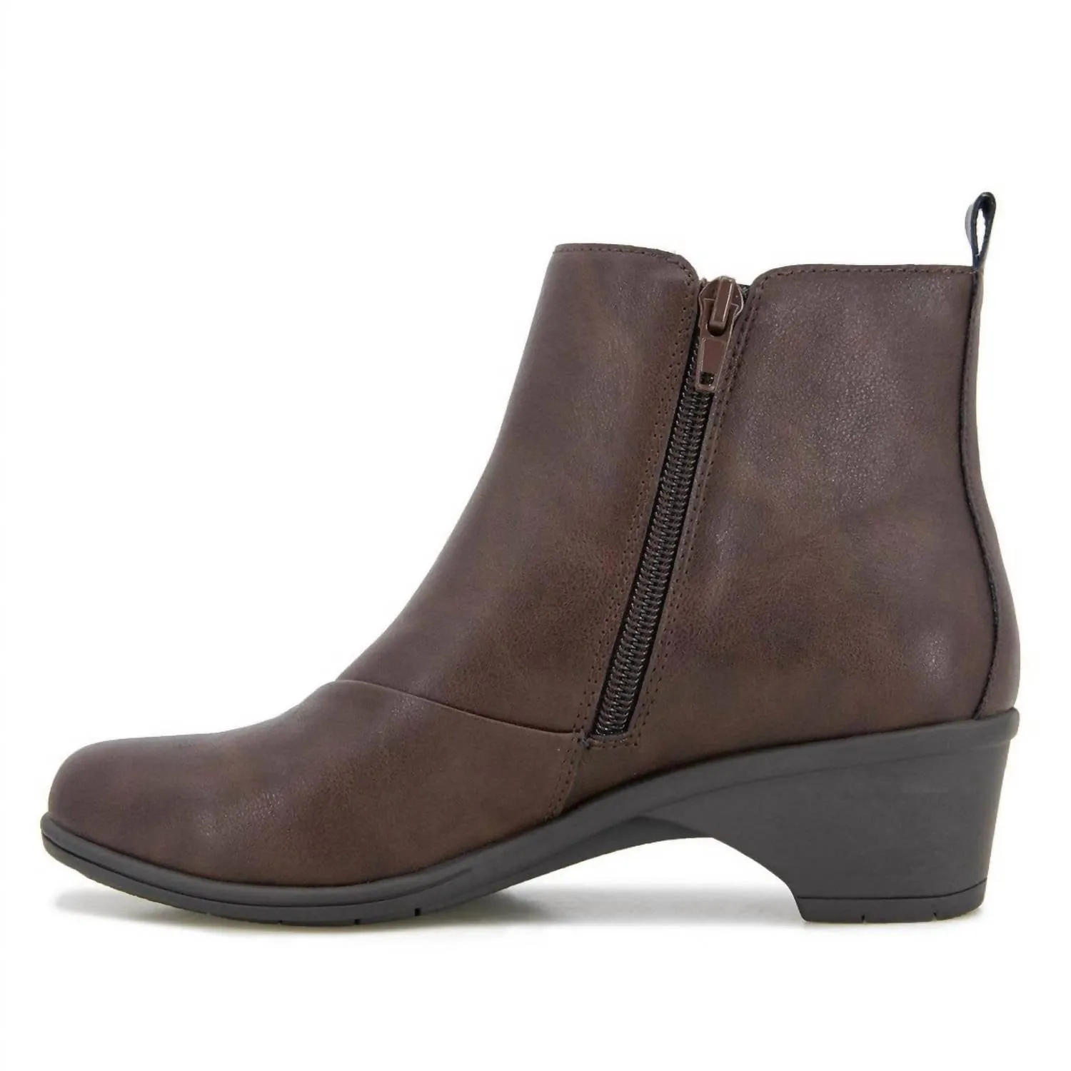 Gemma Bootie In Dark Brown