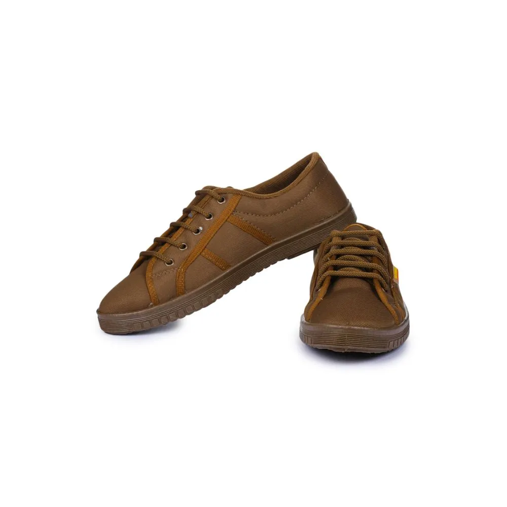 Gliders Beige Casual Lace Up Shoes For Men JUMPER-E By Liberty