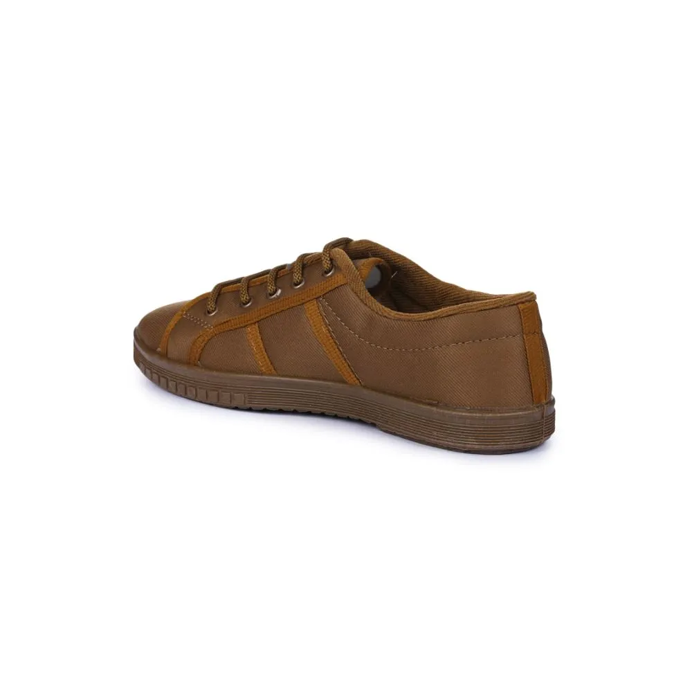 Gliders Beige Casual Lace Up Shoes For Men JUMPER-E By Liberty