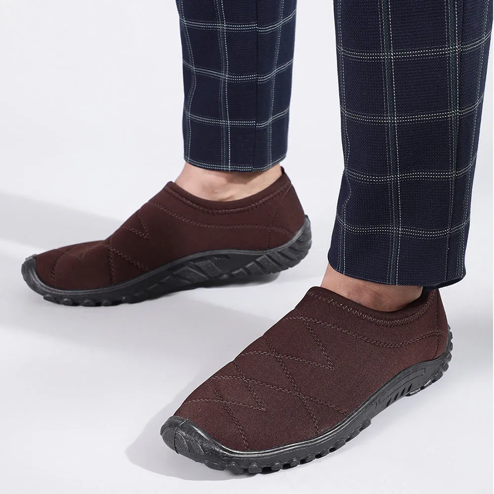 Gliders Brown Casual Slip on Shoes For Men GOLF By Liberty