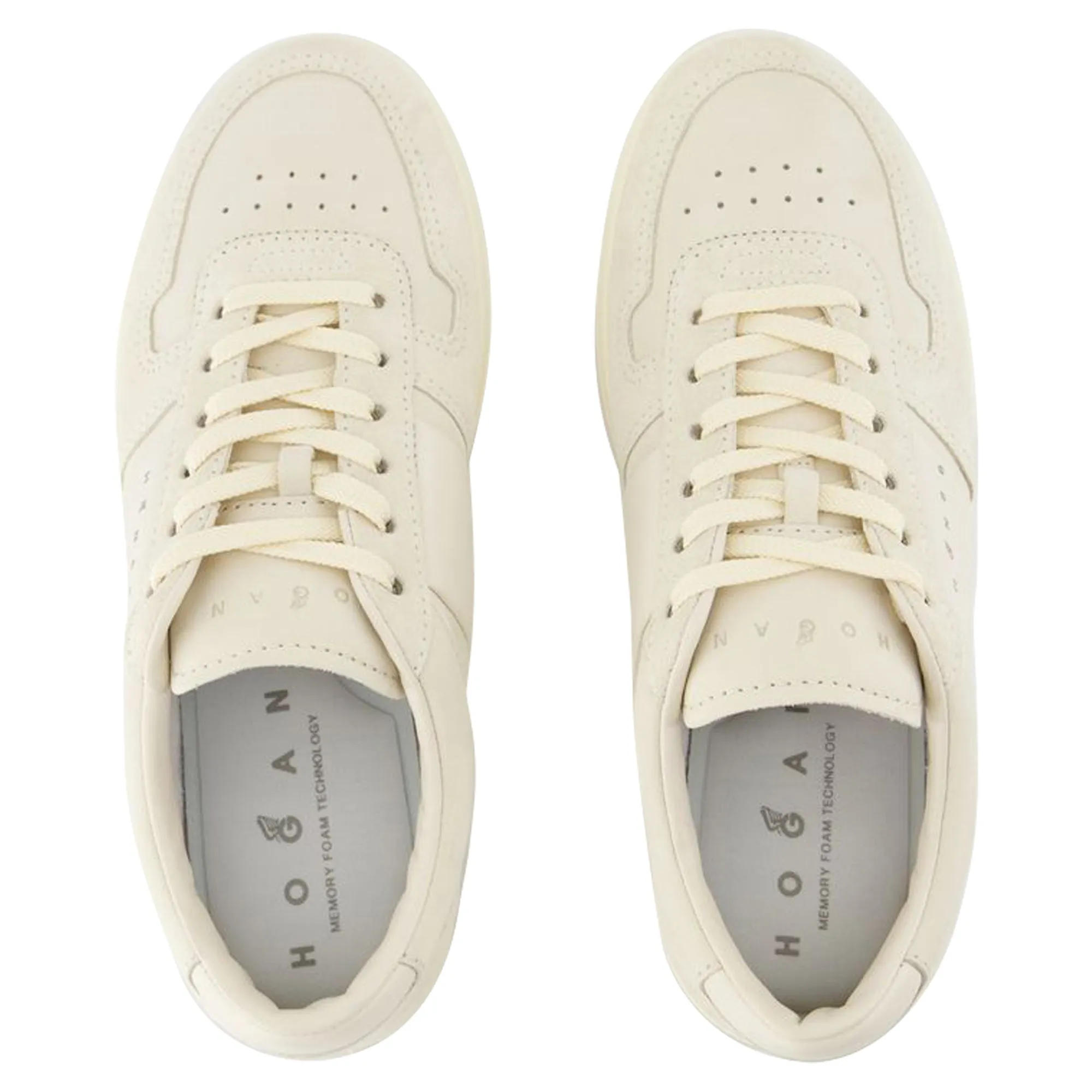 H668 Sneakers - Hogan - Leather - White