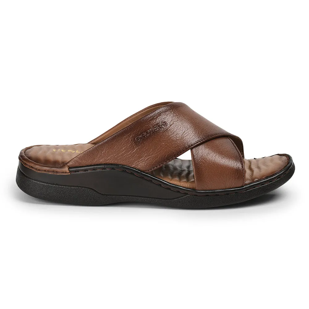 Healers By Liberty Men 2191-700 Tan Casual Slippers