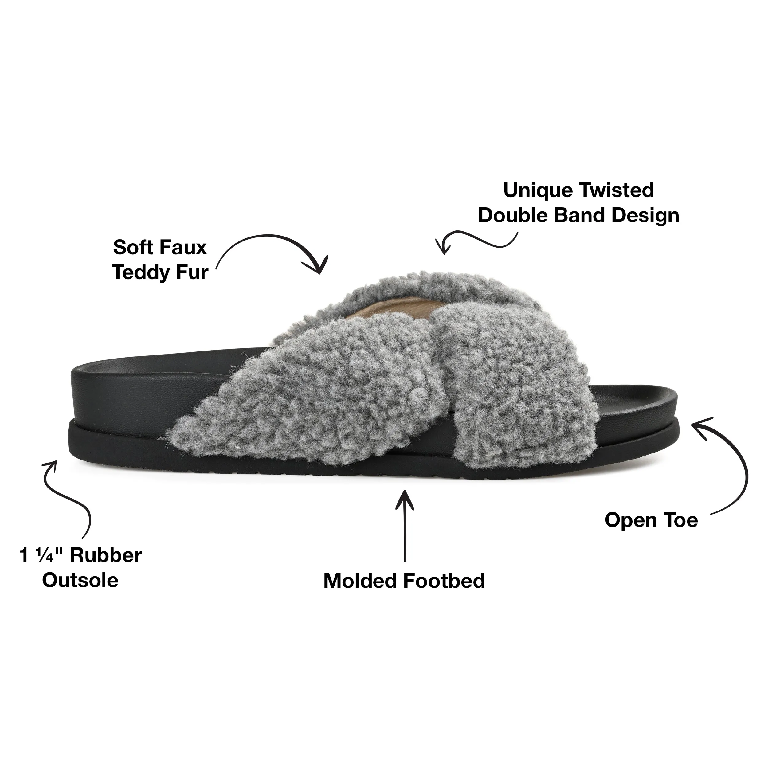 Journee Collection Women's Dalynnda Slipper