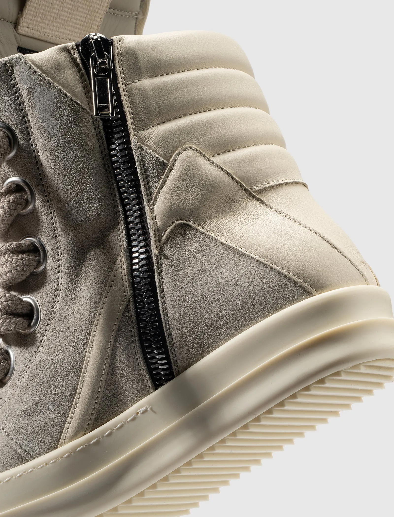JUMBOLACED GEOBASKET SNEAKERS