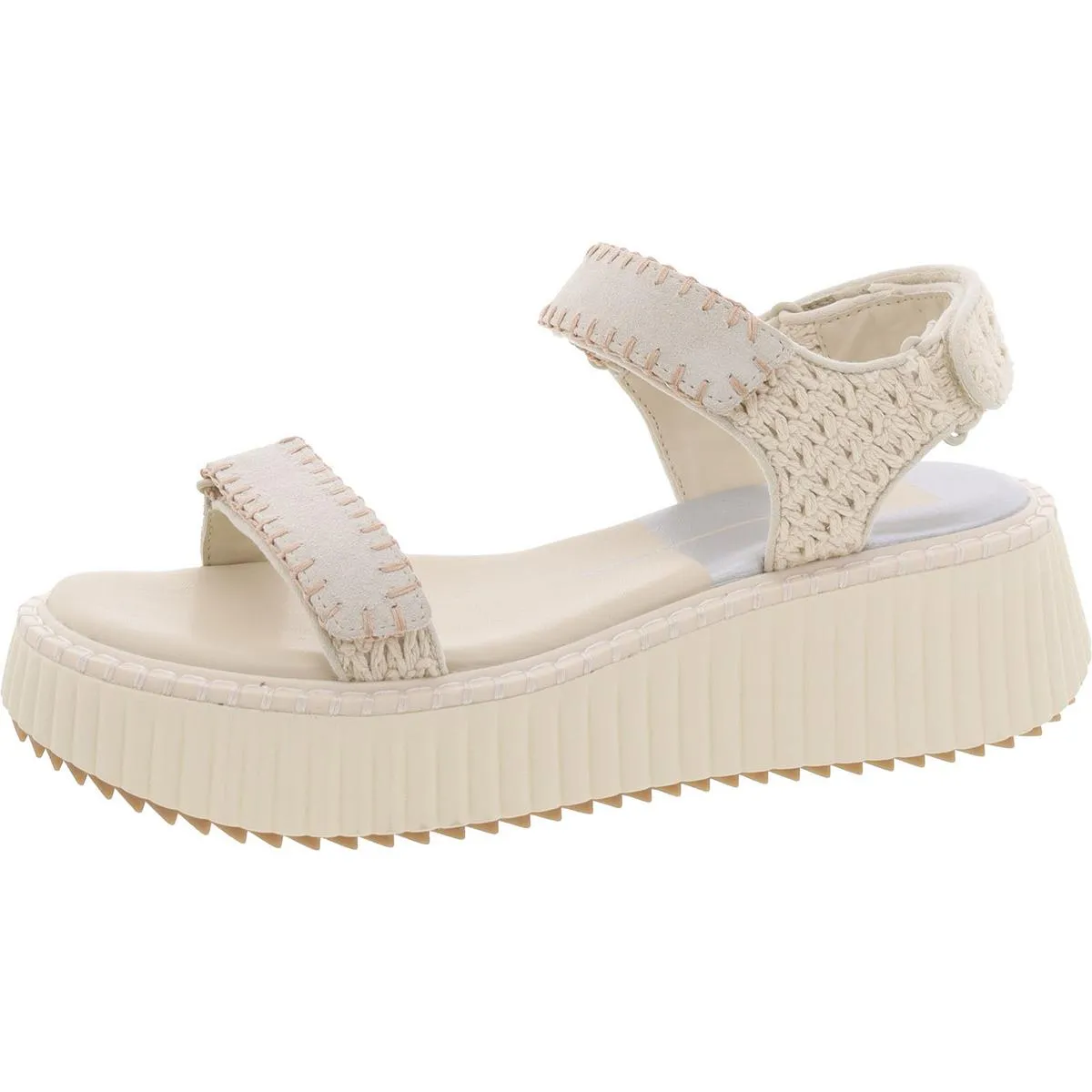 Lasly Womens Ankle Strap Lug Sole Fisherman Sandals