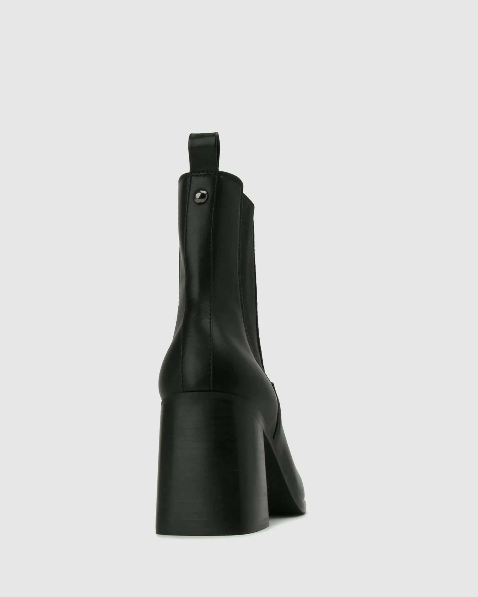 LENI Block Heel Ankle Boots