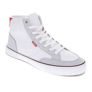 Levi's Mens Munro Mid Vegan Leather Casual Lace Up Sneaker Shoe