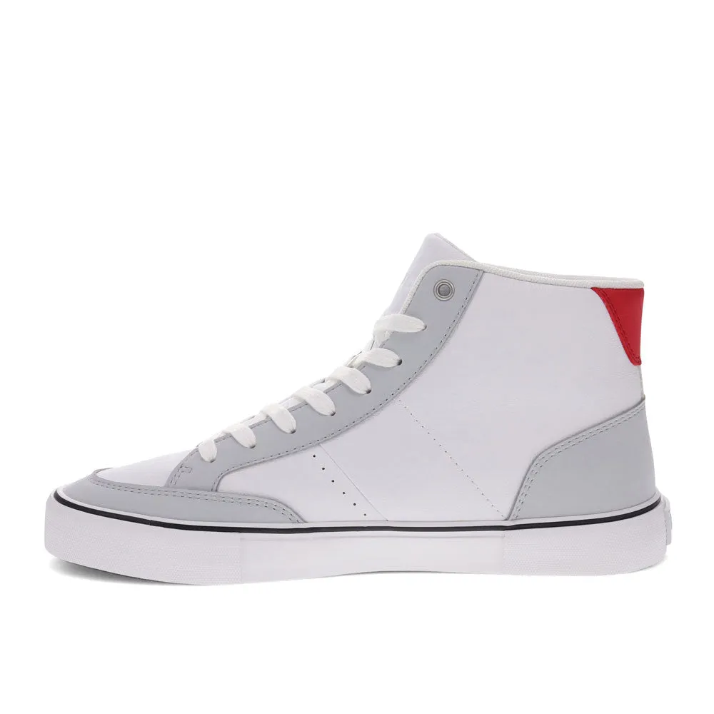 Levi's Mens Munro Mid Vegan Leather Casual Lace Up Sneaker Shoe