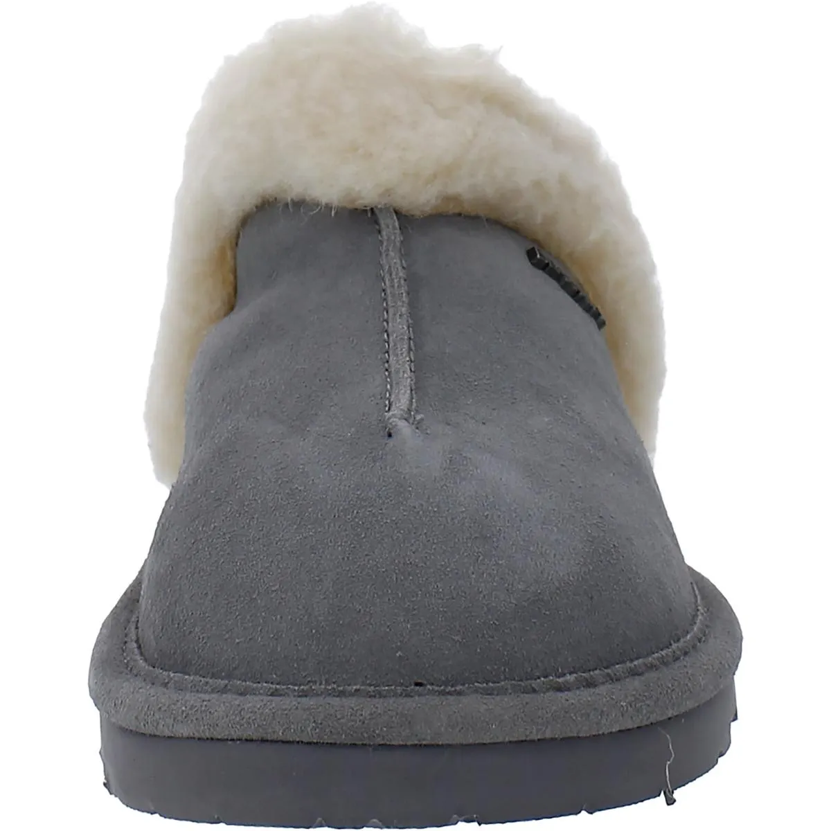 LOKETTA Womens Suede Slip On Slide Slippers