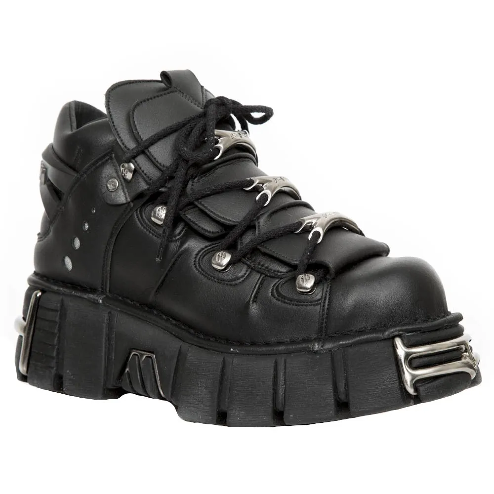 M-106-VS1 Vegan Leather Gothic Boots