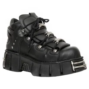 M-106-VS1 Vegan Leather Gothic Boots