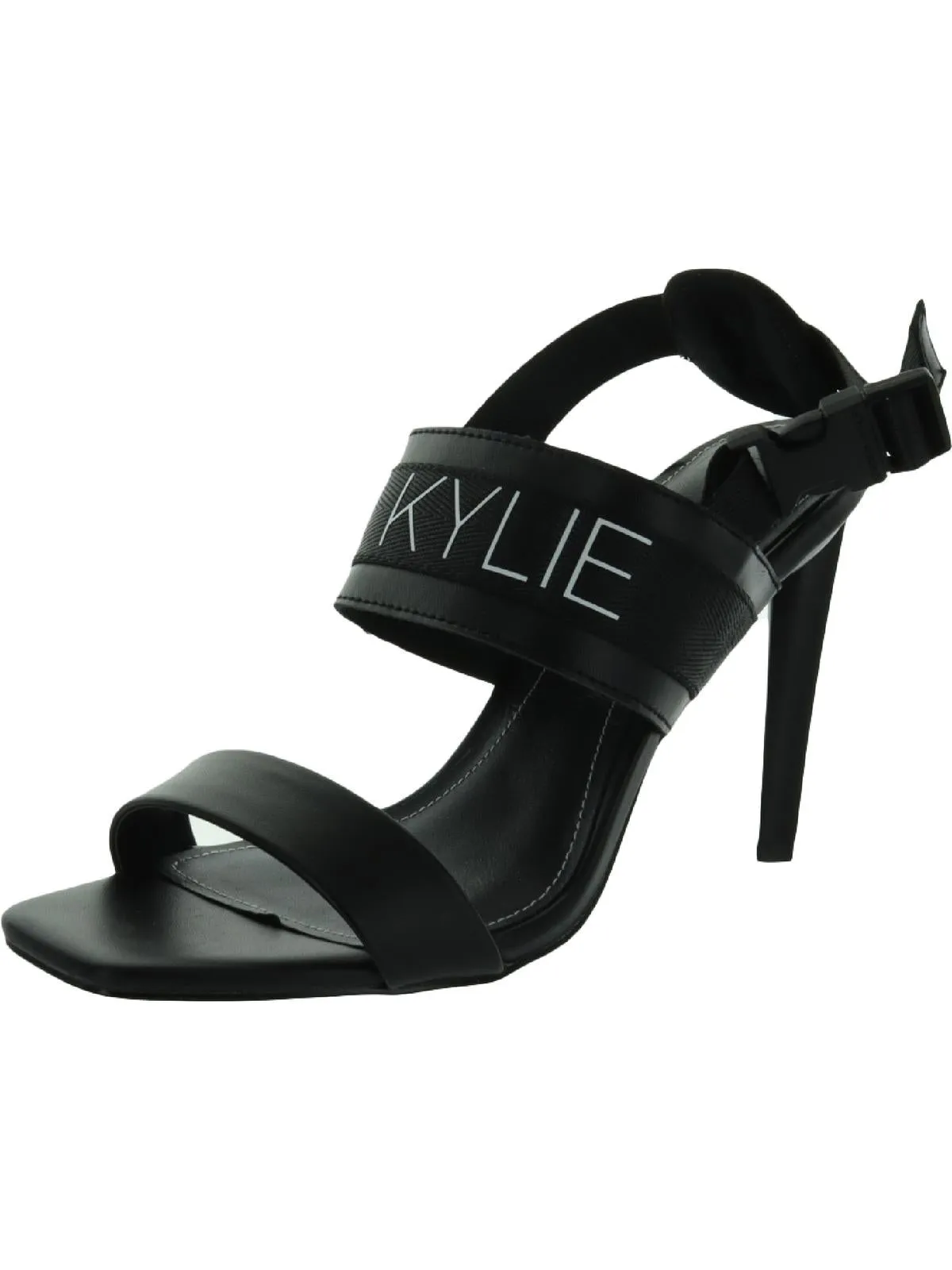 Maddis-Sandal Womens Satin Open Toe Slingback Heels