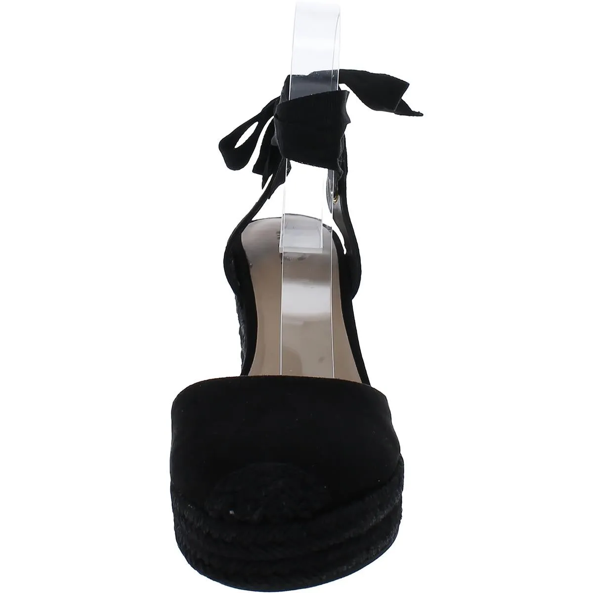 Maisie Womens Faux Suede Closed Toe Wedge Sandals