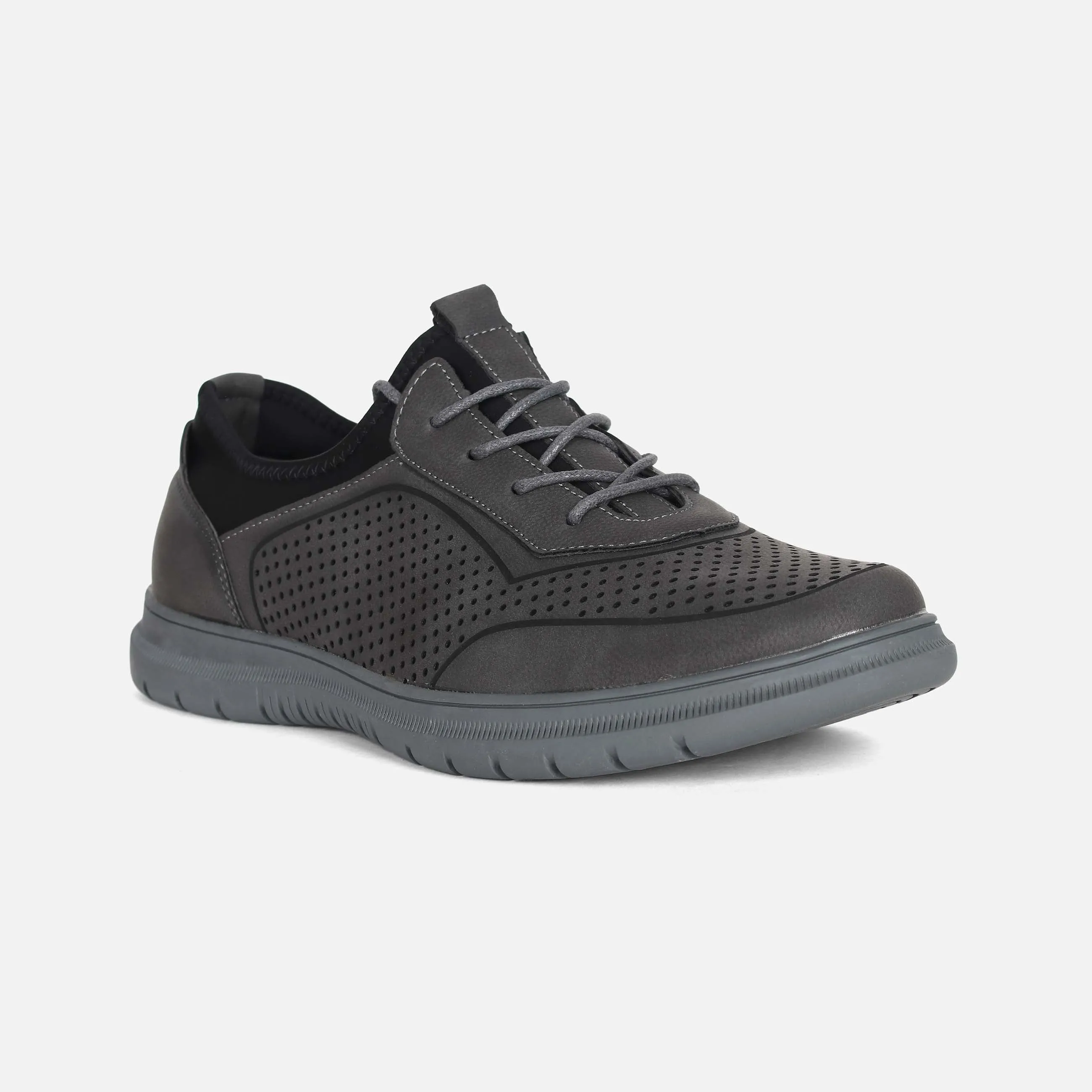 MEN CASUAL LACE-UP SHOES