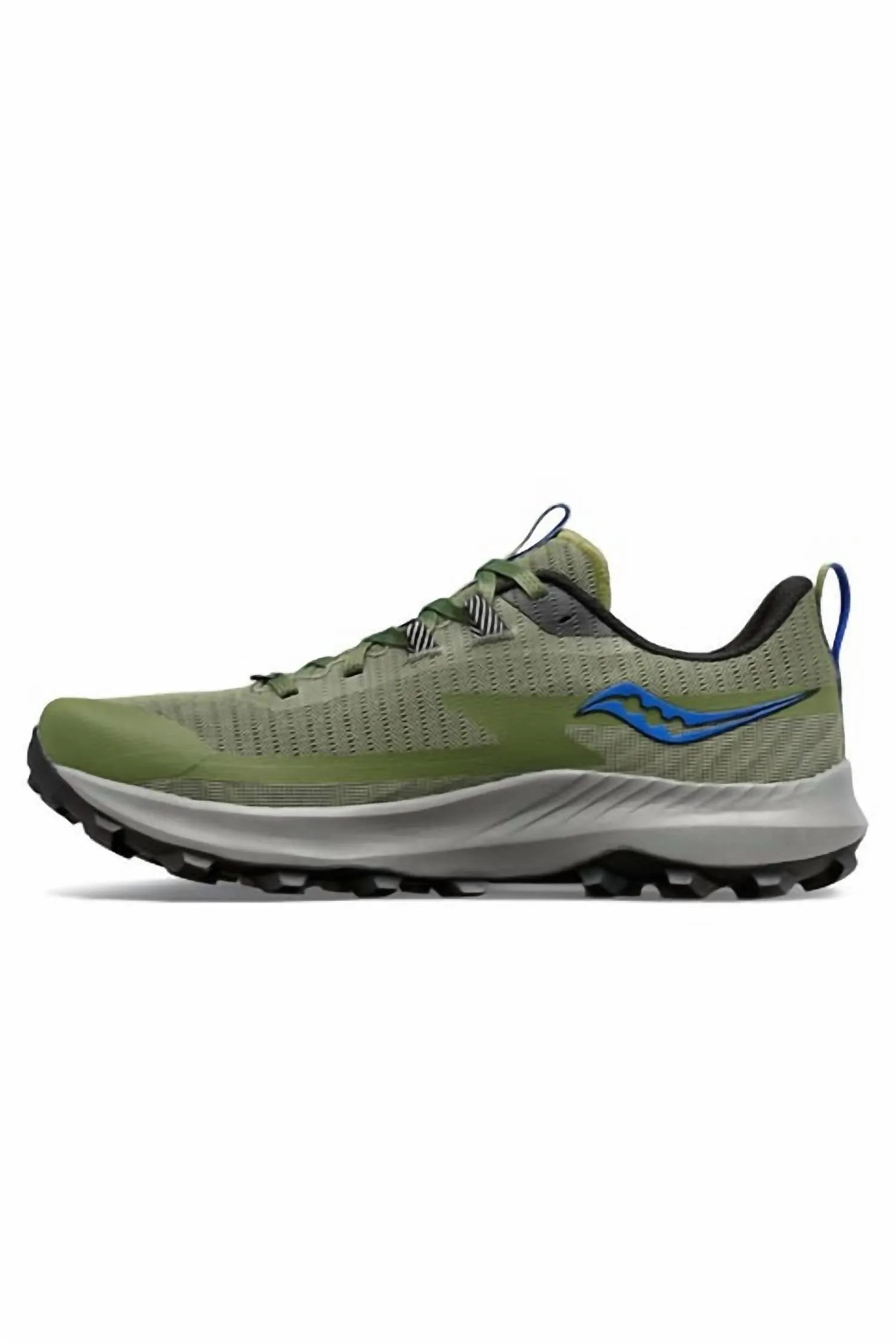 Men Peregrine 13 Running Shoes In Glade/black