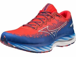 Men Wave Rider 27 Running Shoes In Bittersweet/white