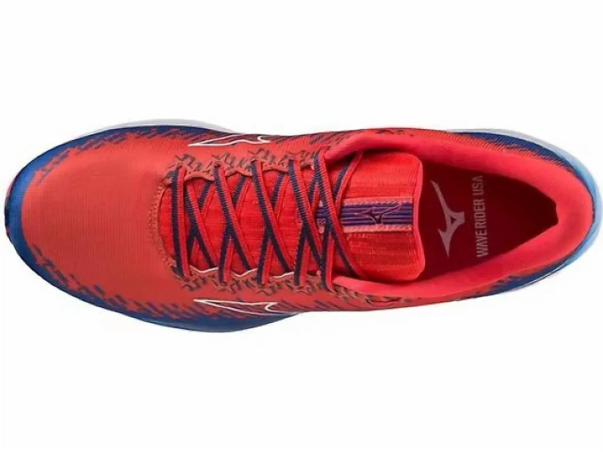 Men Wave Rider 27 Running Shoes In Bittersweet/white