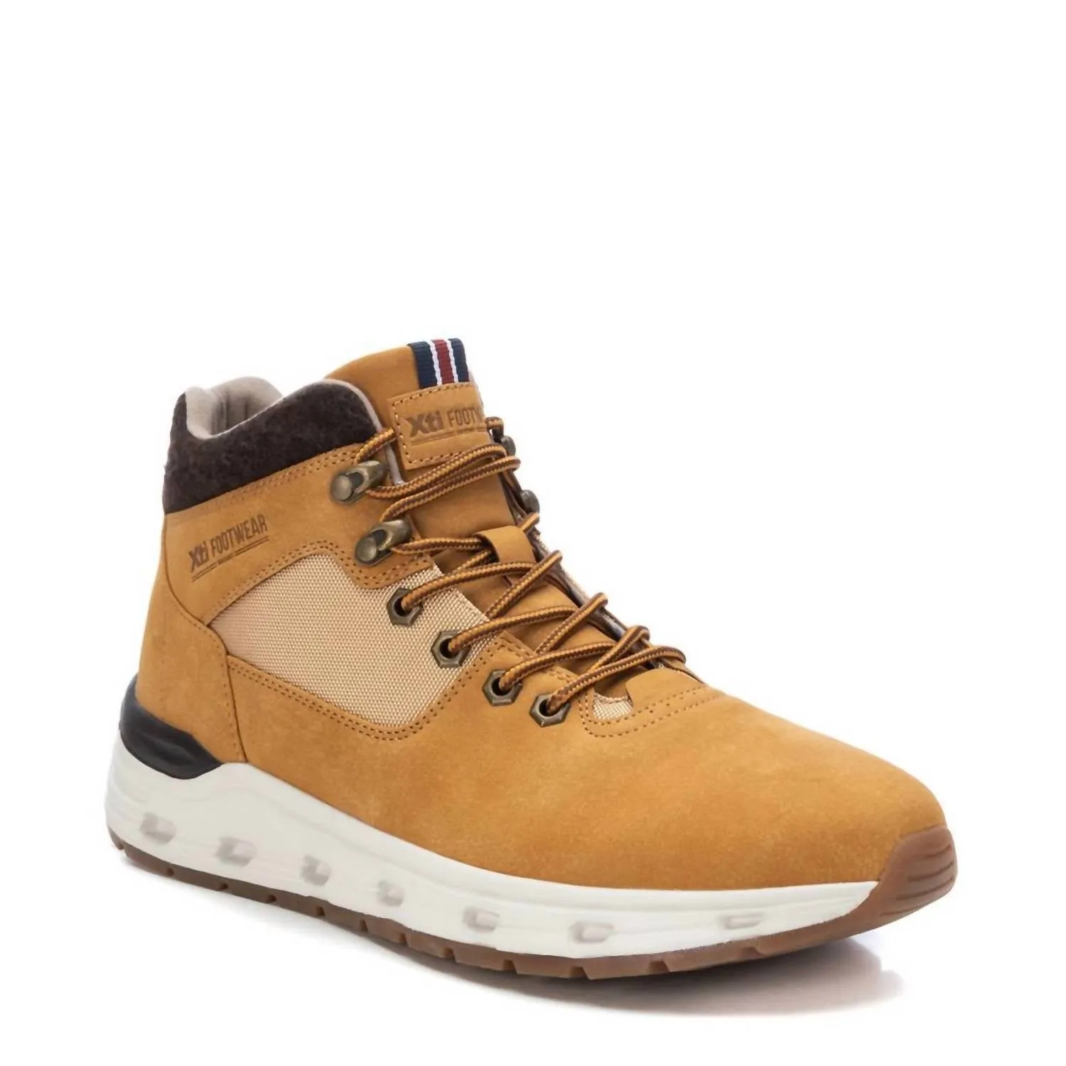 Men's Ankle Boots In Dark Yellow
