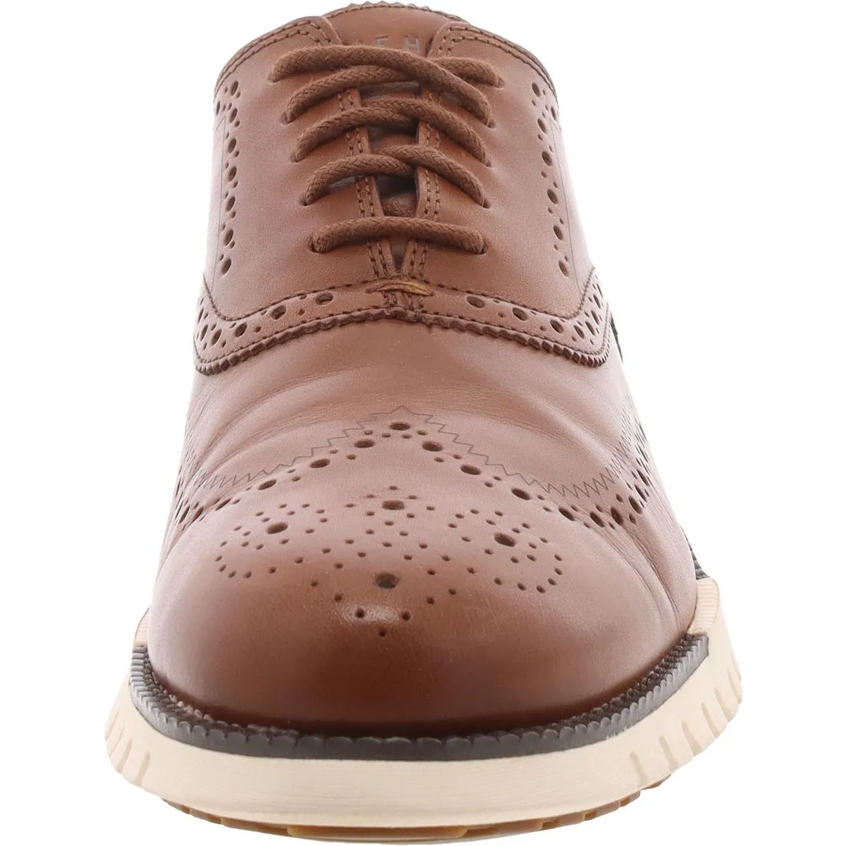 Mens Faux Leather Lace Up Oxfords