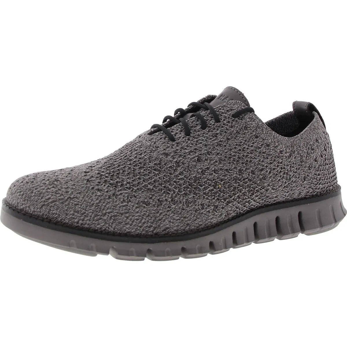 Mens Faux Leather Lace Up Oxfords