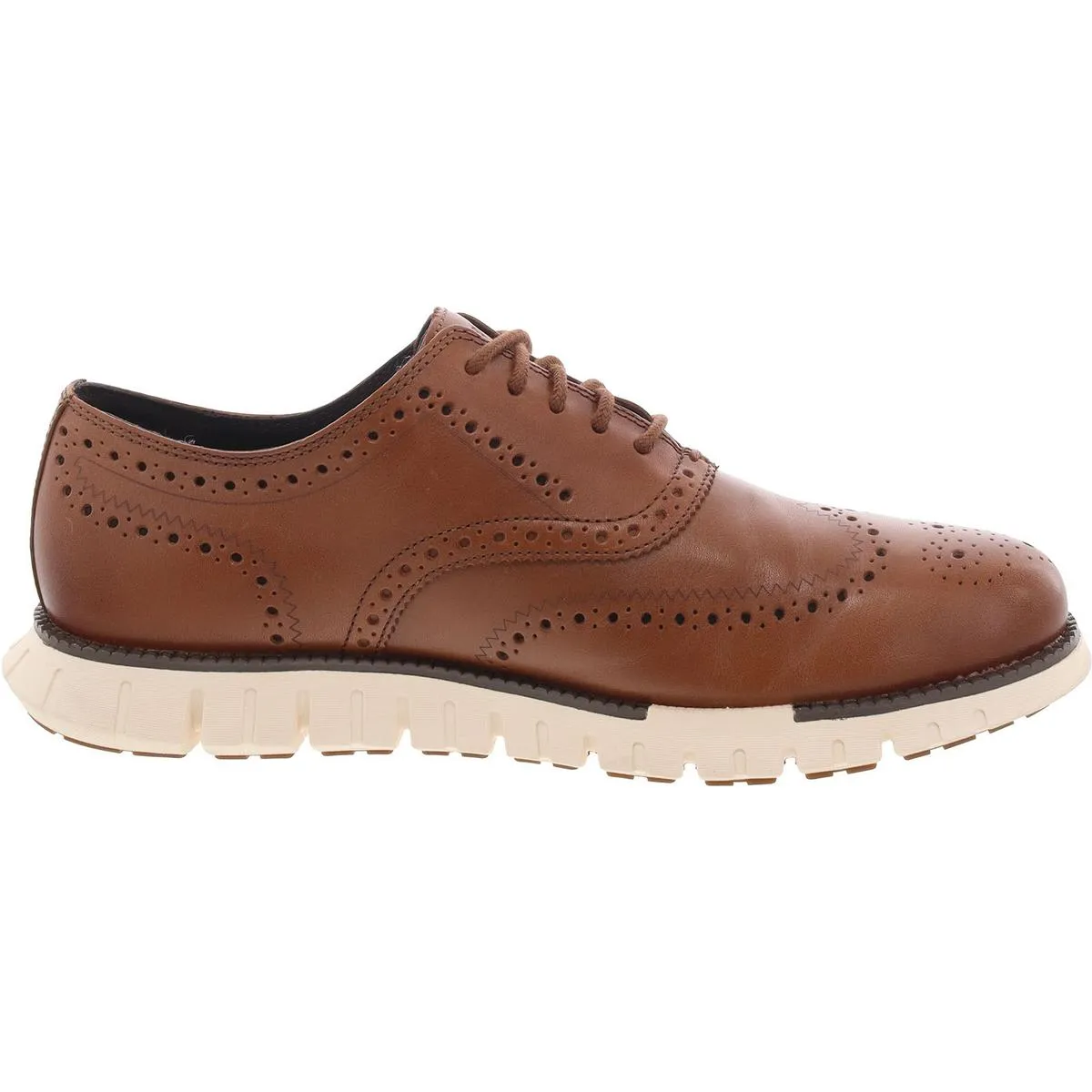 Mens Faux Leather Lace Up Oxfords