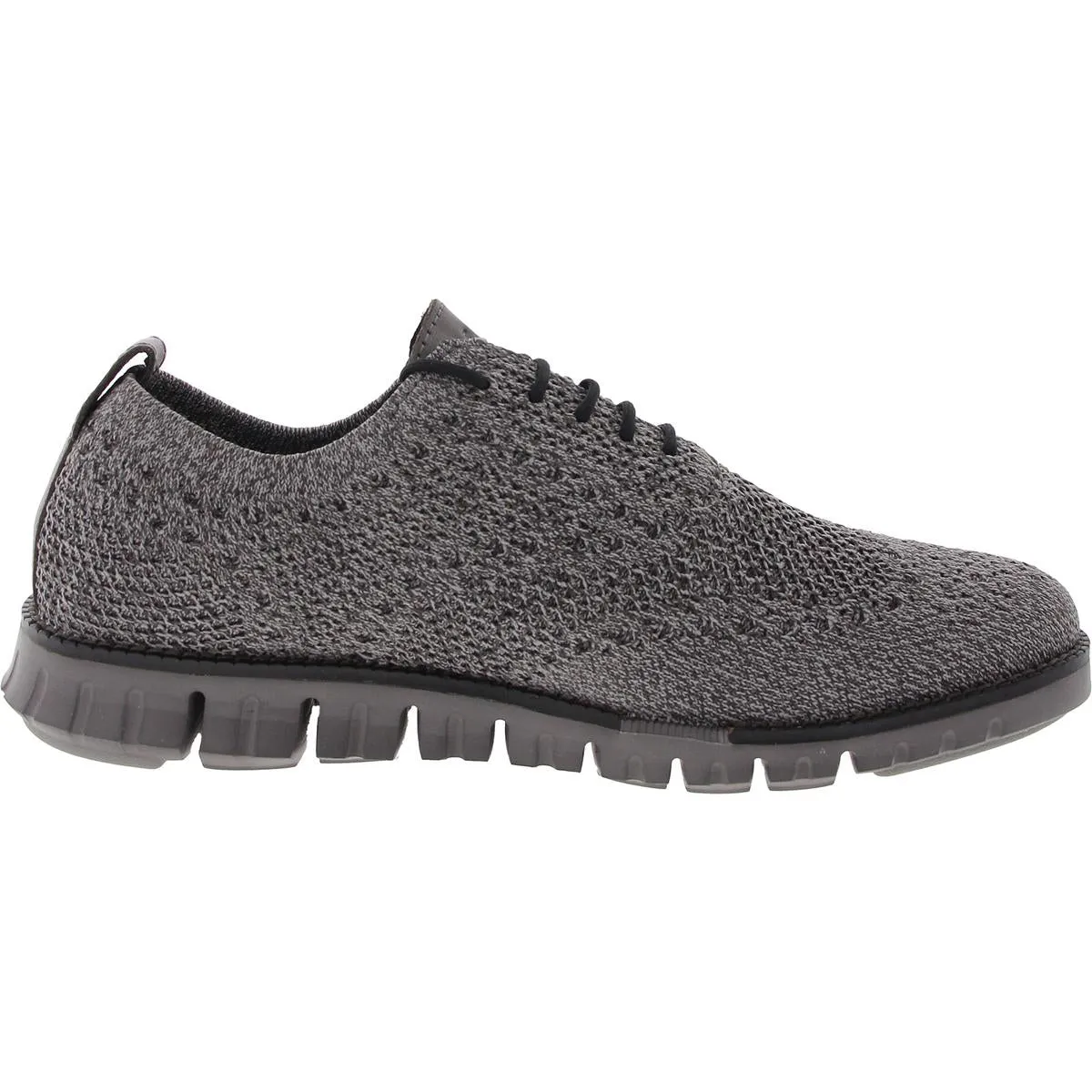 Mens Faux Leather Lace Up Oxfords