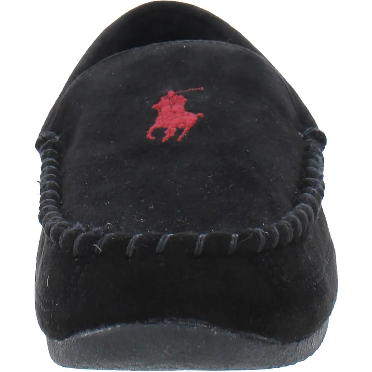 Mens Faux Suede Slip On Loafer Slippers