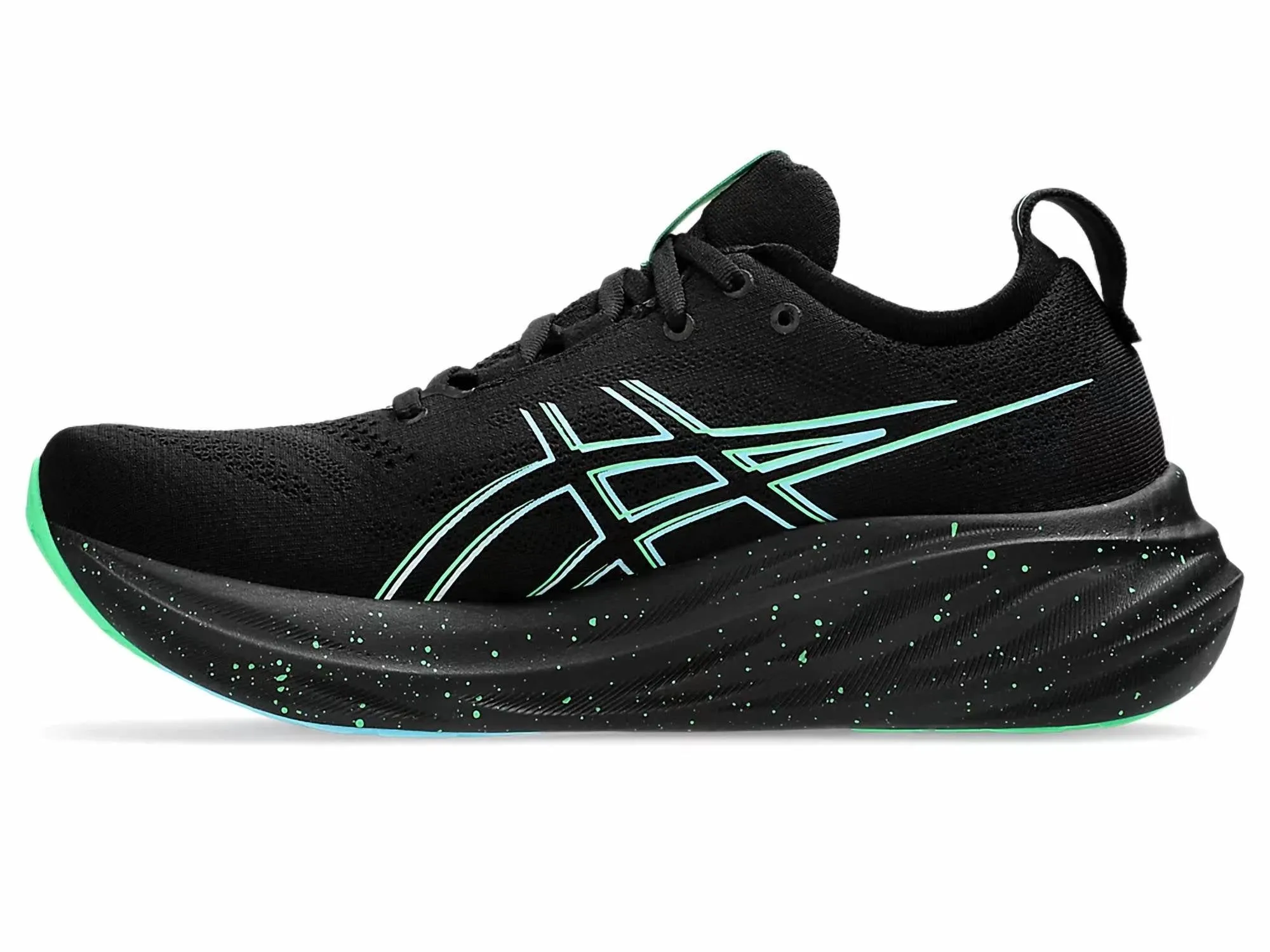 Men's Gel Nimbus 26 Running Shoes In Black/soothing Sea