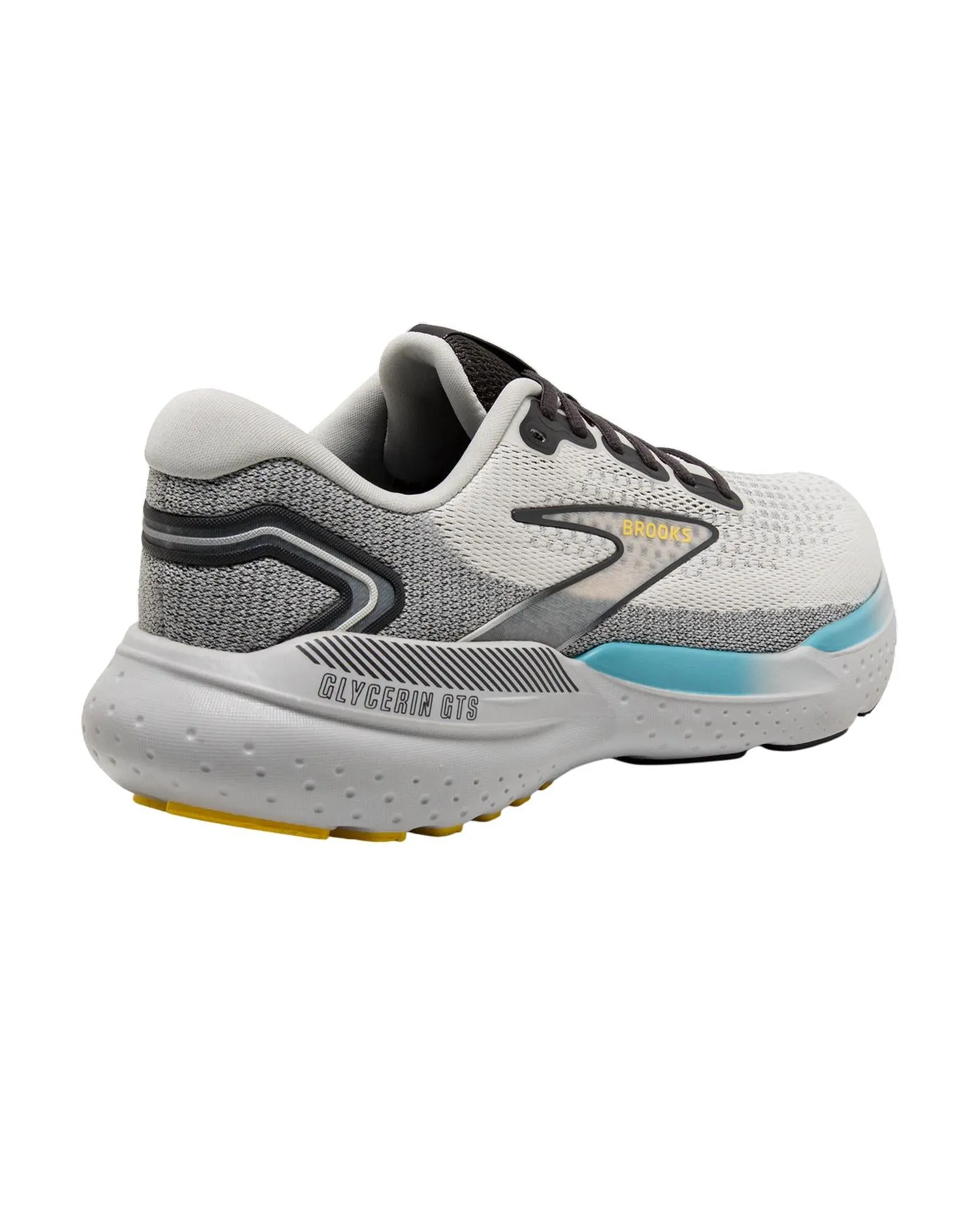 Men's Glycerin Gts 21 Sneaker In Coconut/forged Iron/yellow