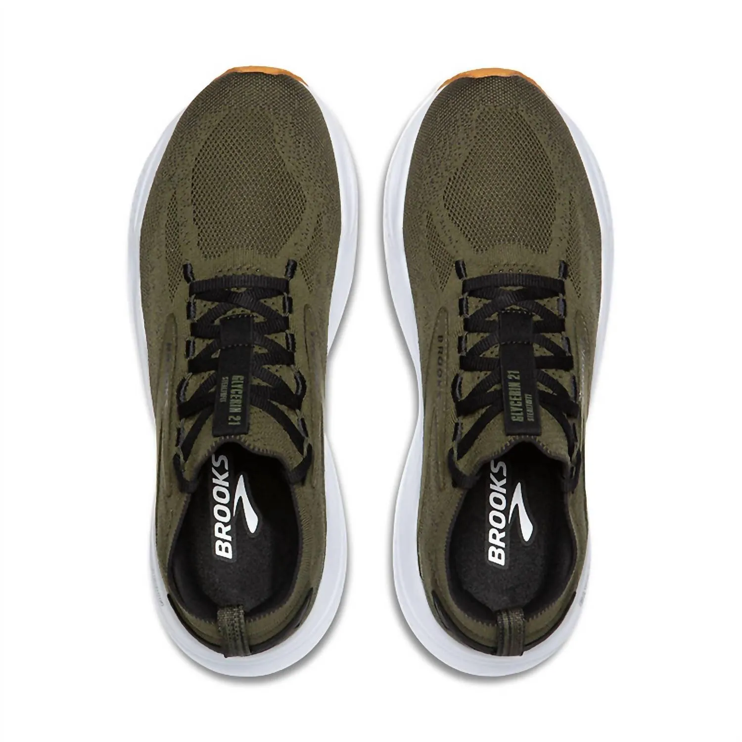 Men's Glycerin Stealthfit 21 Shoes In Green/black/white