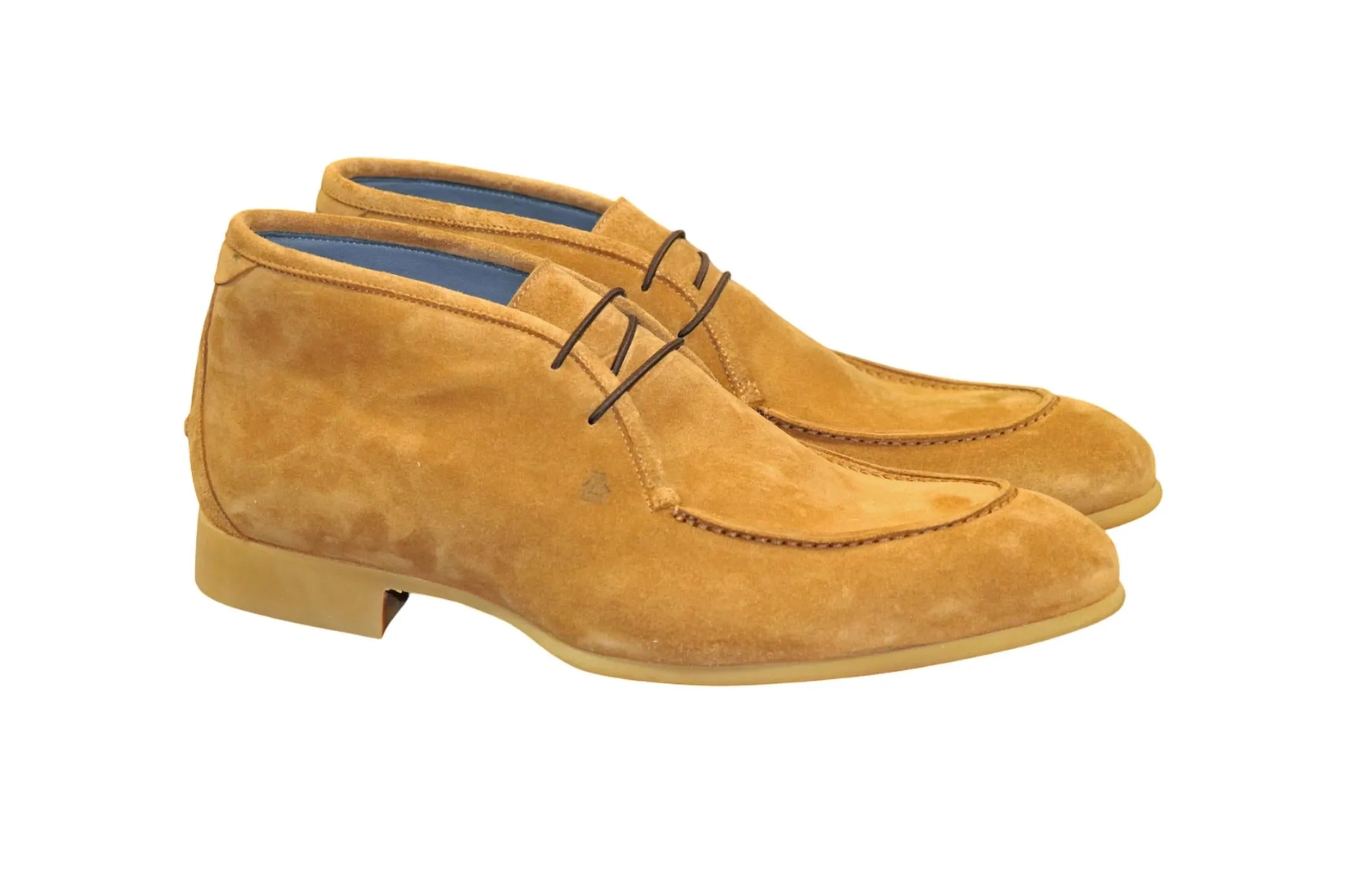 Men's Ischia Chukka Boot In Velour Brown