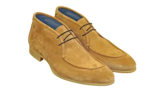 Men's Ischia Chukka Boot In Velour Brown