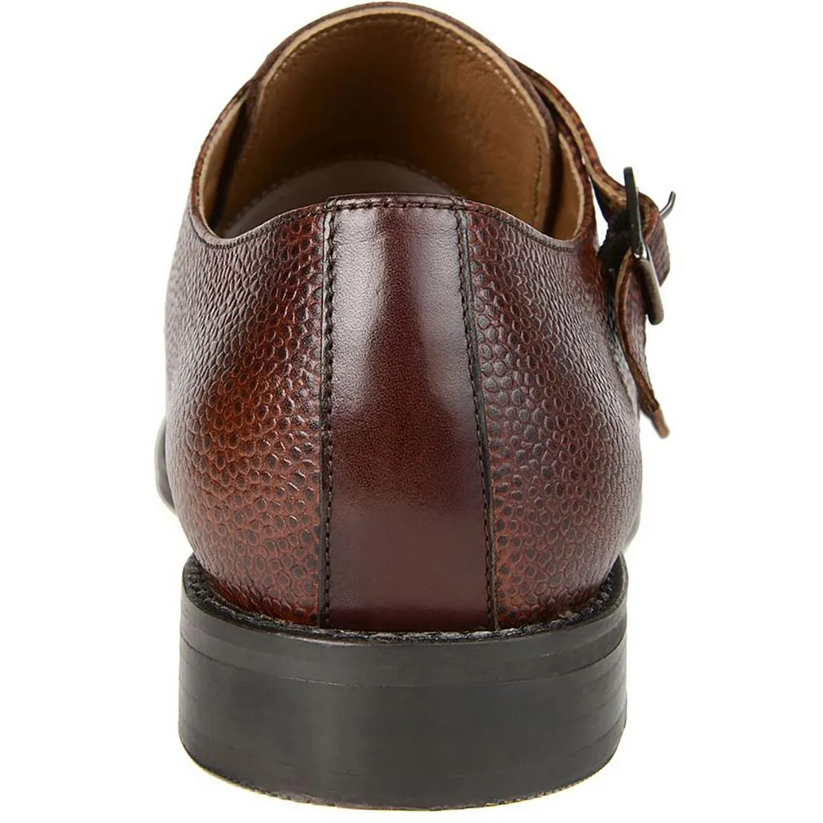 Mens Leather Dress Monk Shoes