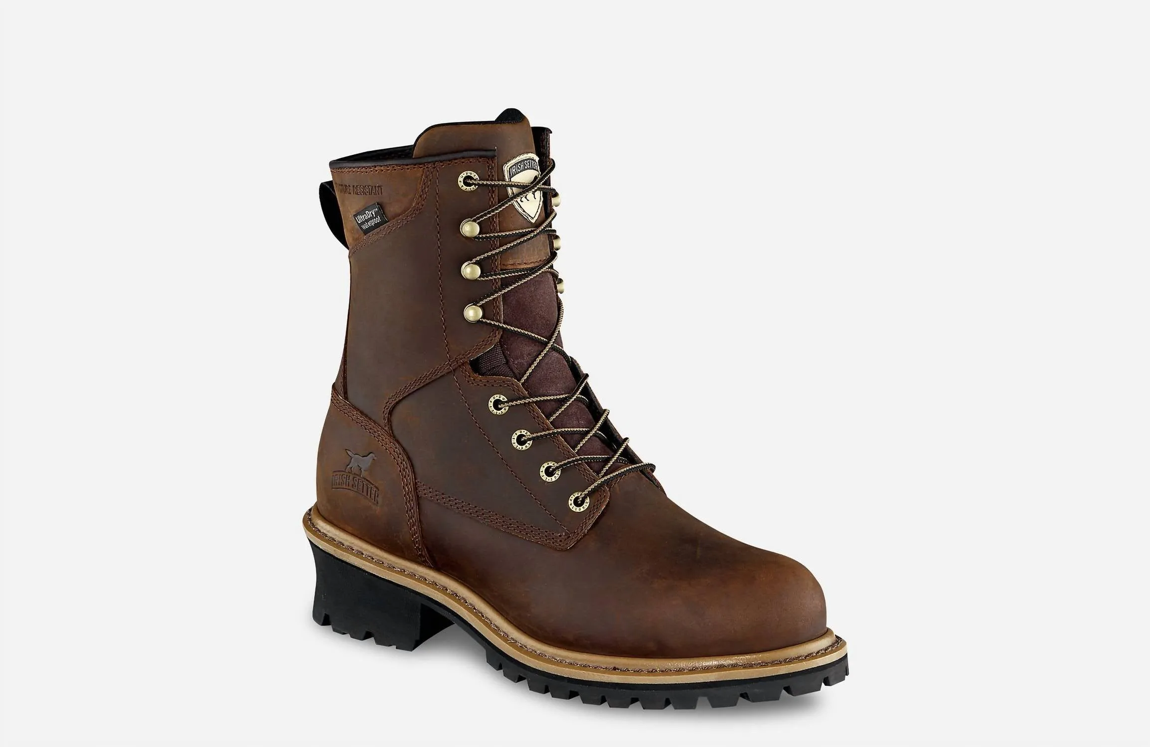 Men's Mesabi Waterproof Leather Boot In Brown