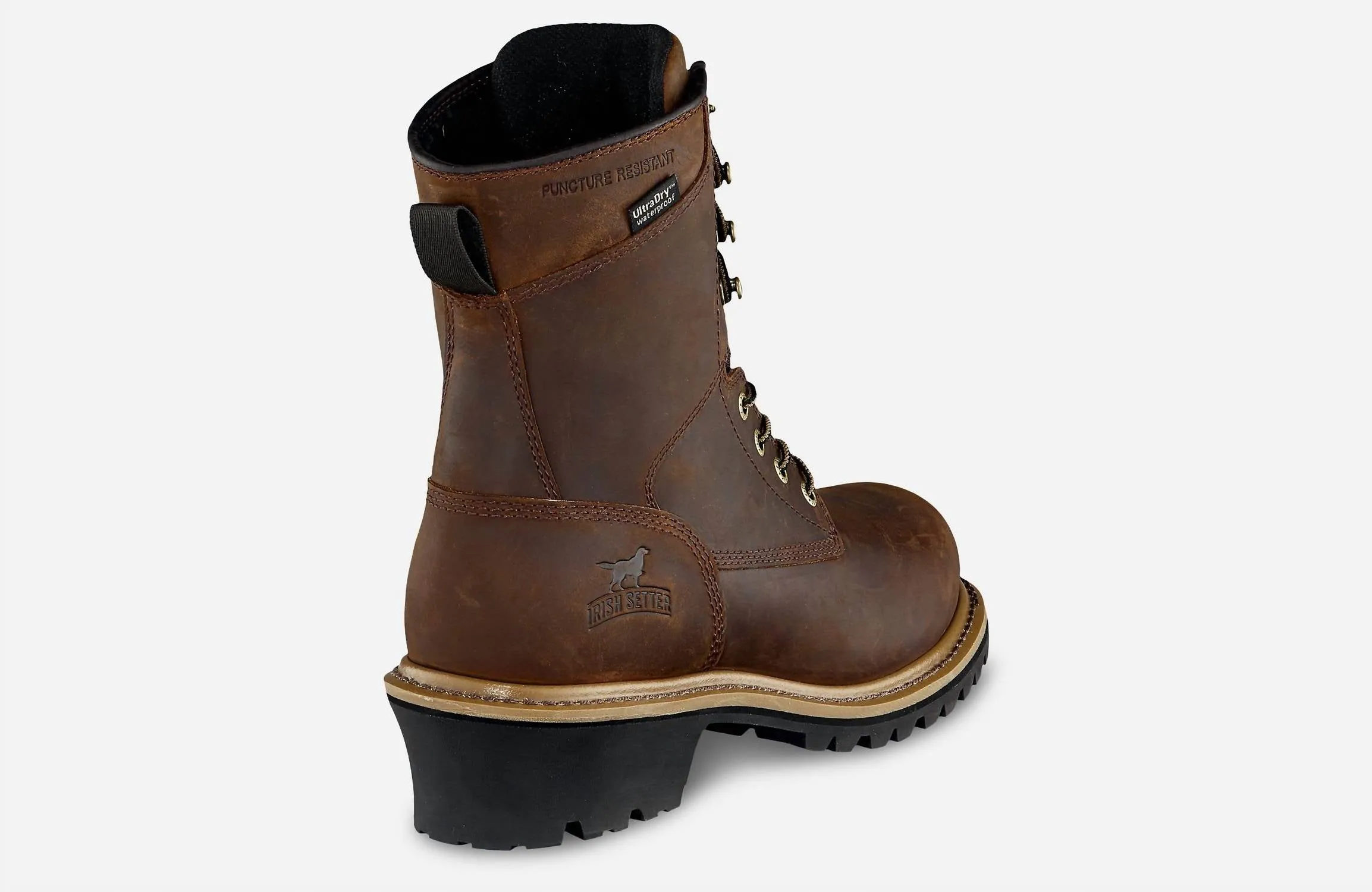 Men's Mesabi Waterproof Leather Boot In Brown