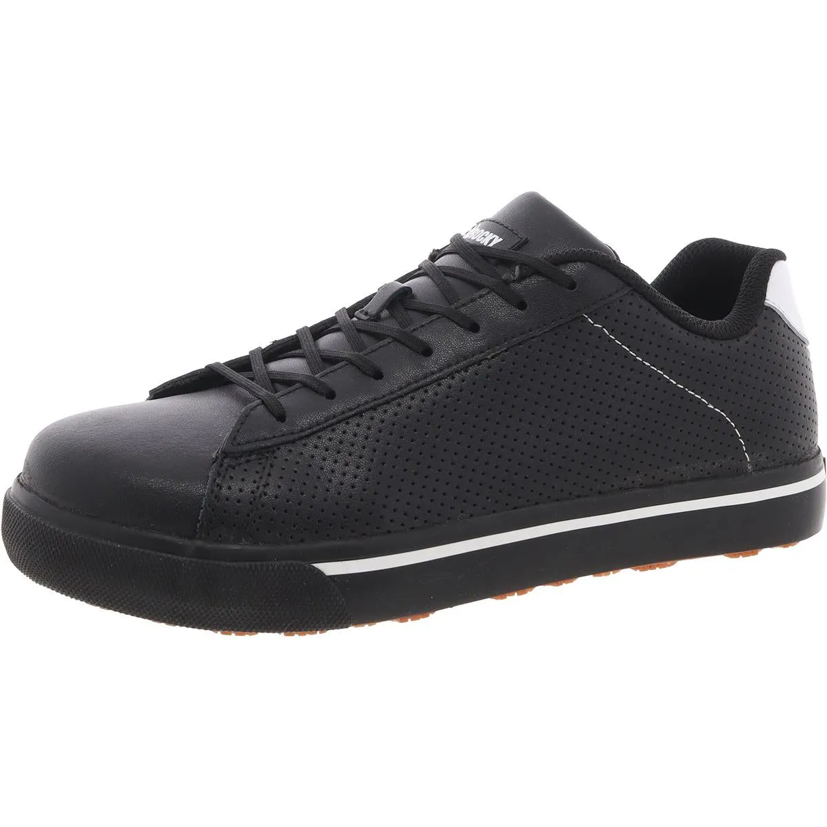 Mens Slip Resistant Leather Work & Safety Shoes