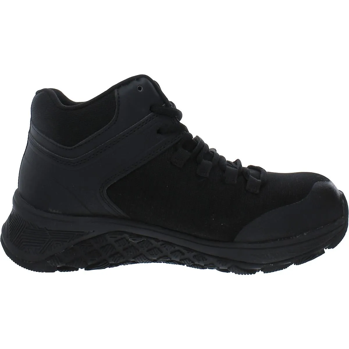 Mens Slip Resistant Manmade Work & Safety Shoes